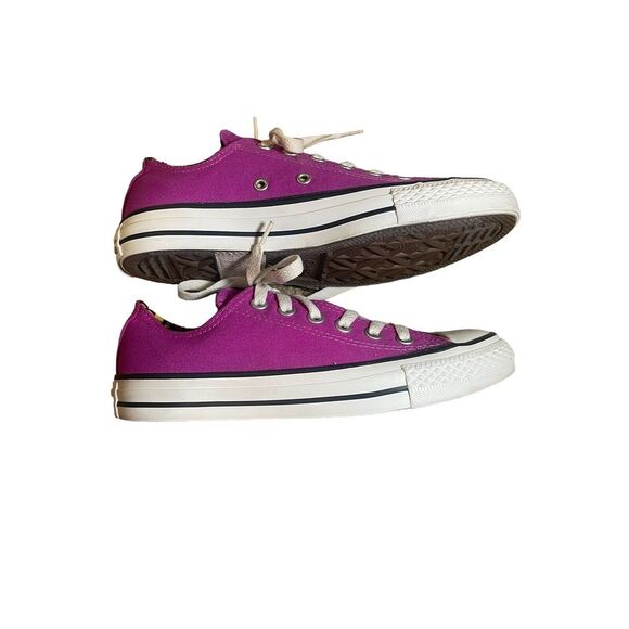 Converse All Star Double Tongue Womens Purple Sneakers Size Womens 7 #540278F - Picture 5 of 8